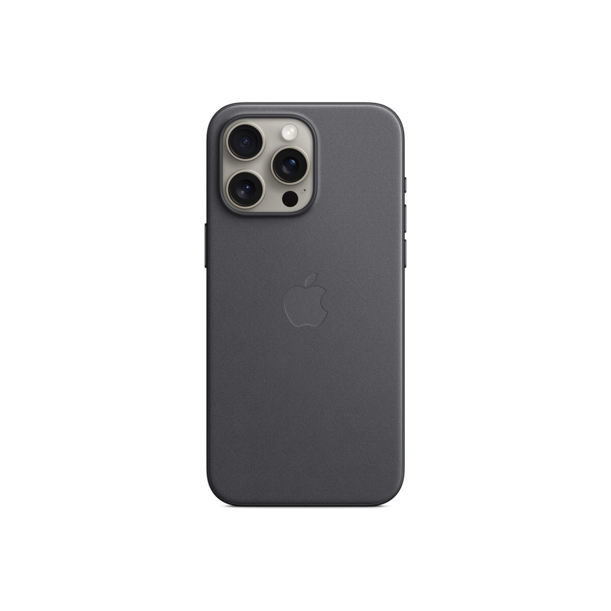 Husa de protectie Apple FineWoven cu MagSafe pentru iPhone 15 Pro Max, Negru - iSTYLE RO