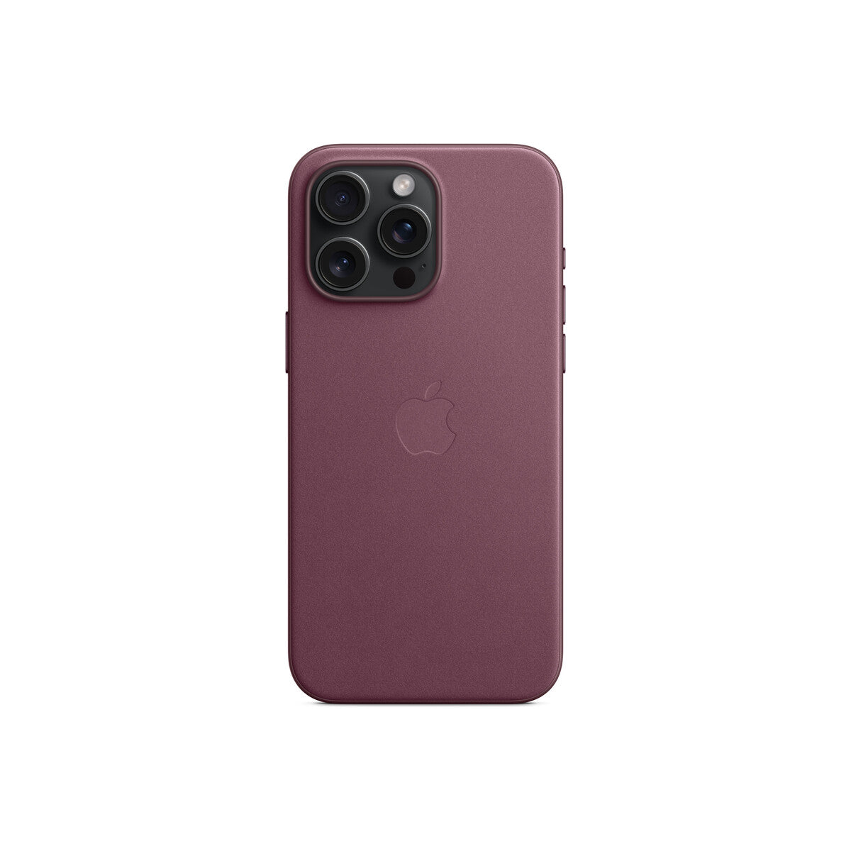Husa de protectie Apple FineWoven cu MagSafe pentru iPhone 15 Pro Max, Mulberry - iSTYLE RO