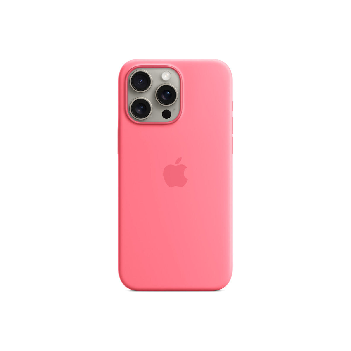 Husa de protectie Apple cu MagSafe pentru iPhone 15 Pro Max, Silicon, Pink - iSTYLE RO