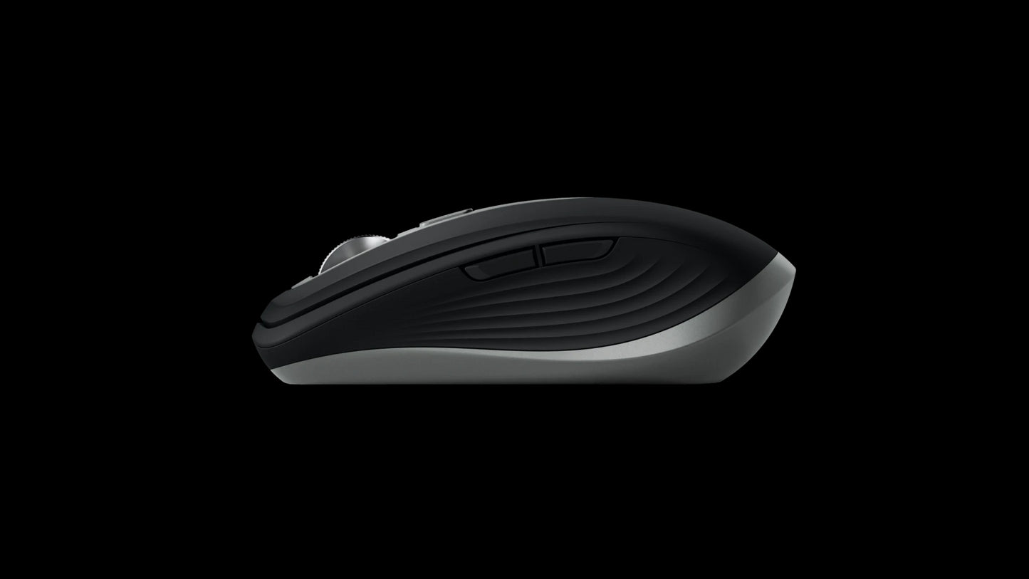 Mouse wireless Logitech MX Anywhere 3S for Mac, Bluetooth, Scroll MagSpeed, Multidevice, USB-C, Negru - iSTYLE RO