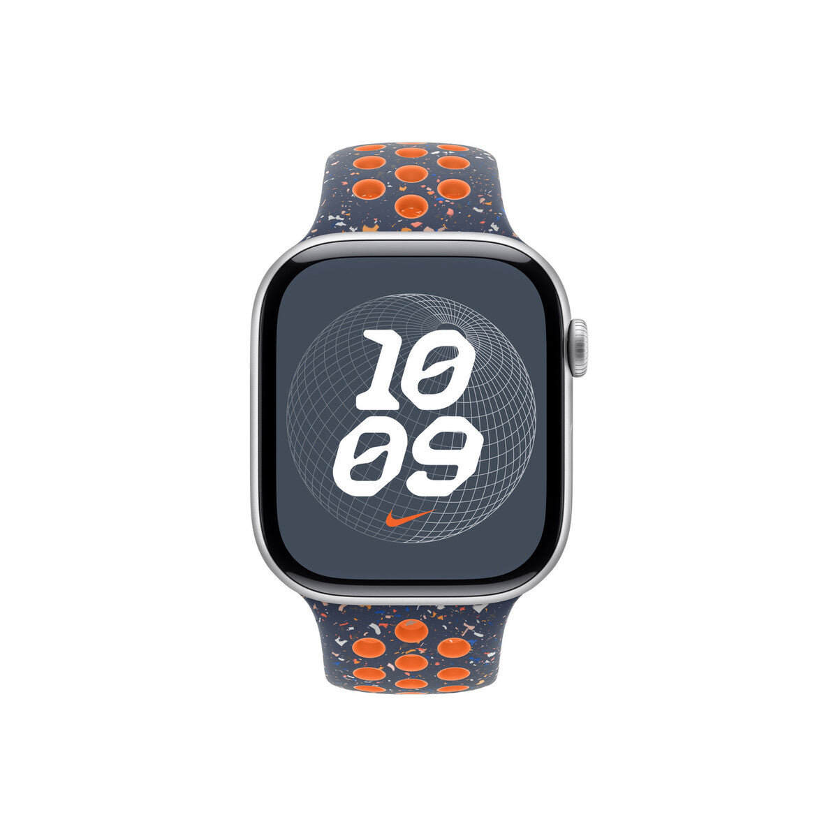 Resigilat: Curea Apple pentru Apple Watch 40mm Nike Sport Band, Blue Flame Nike Sport Band, M/L - iSTYLE RO