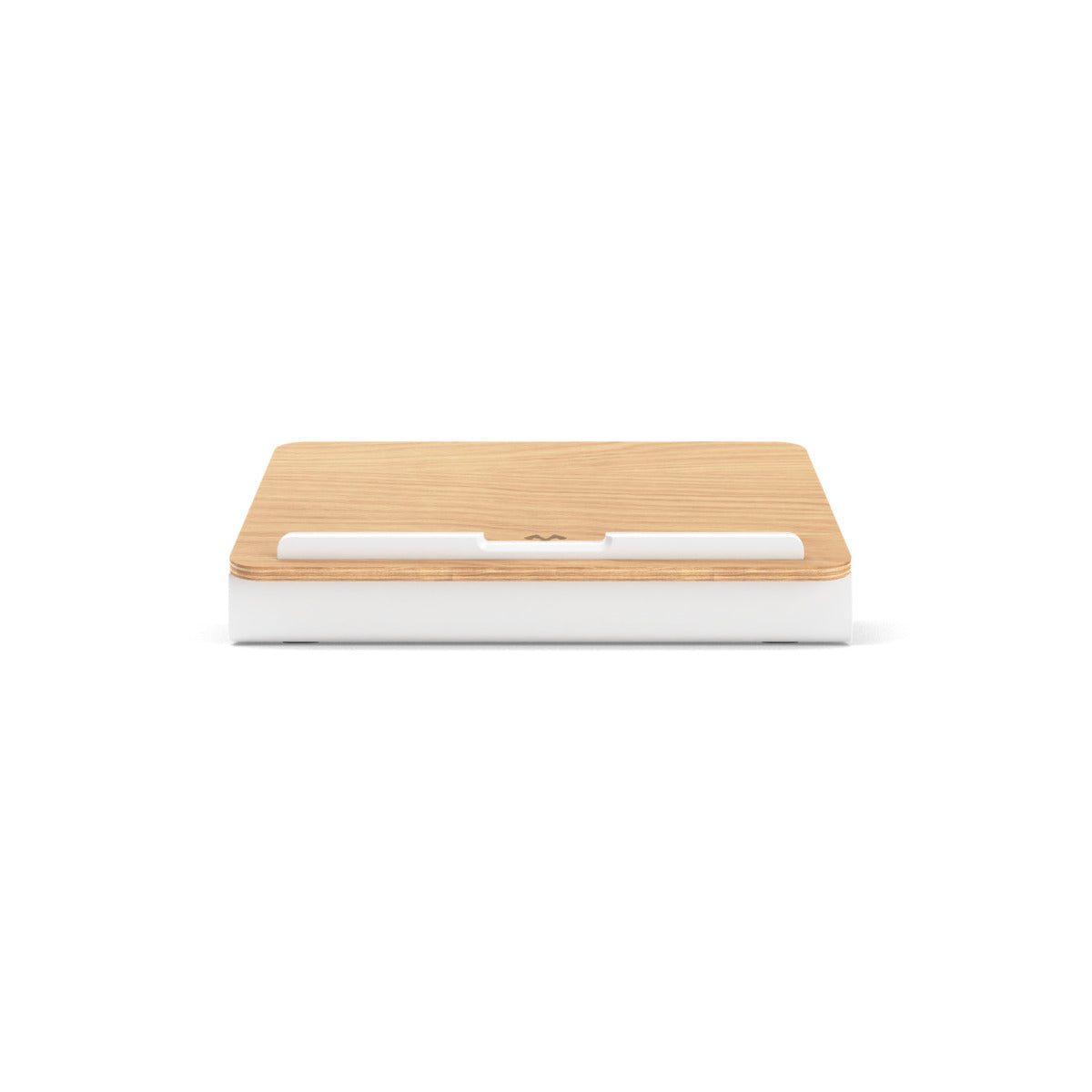 Suport Woodcessories pentru laptop Oat/White - iSTYLE RO