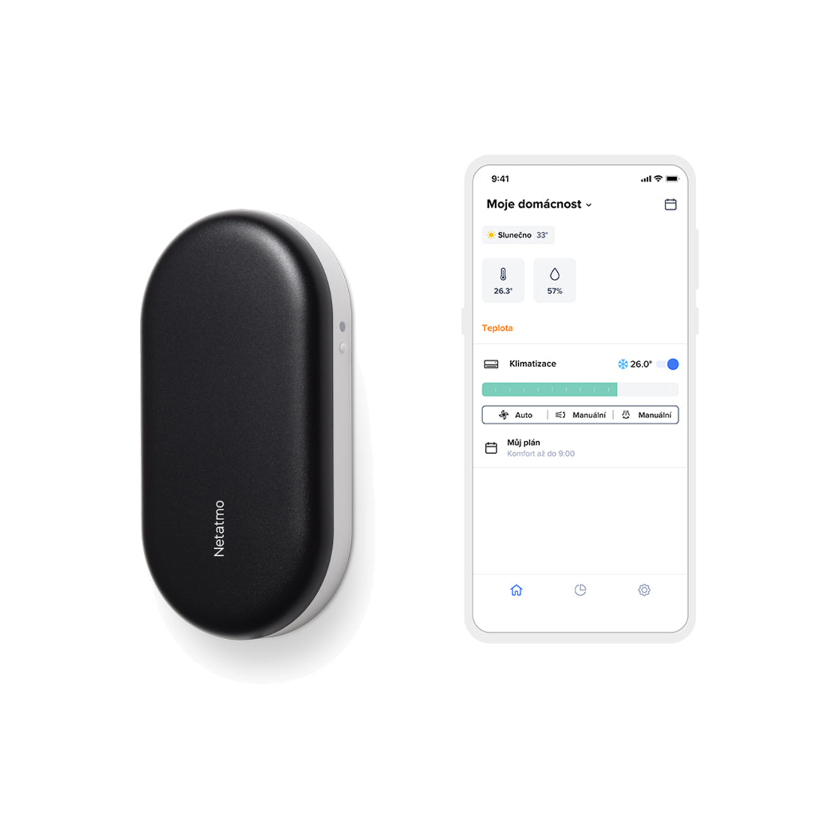 Telecomandă universală inteligentă pentru aparat aer condiționat NETATMO Smart AC Controller - iSTYLE RO