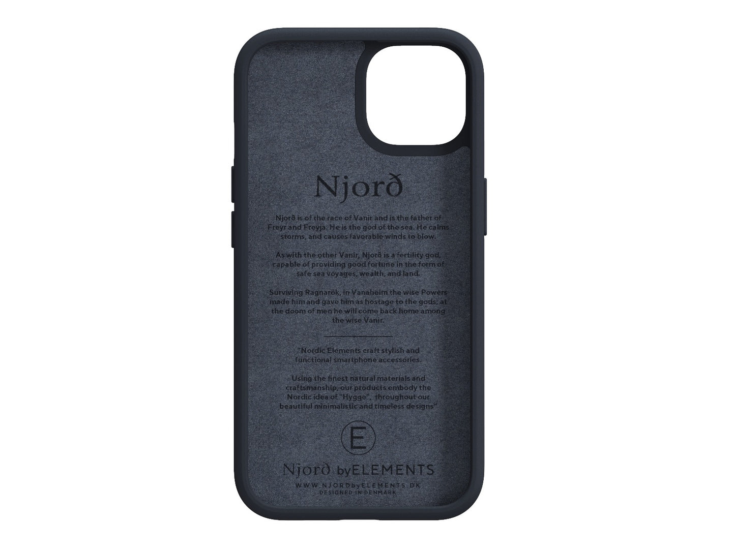 Husa de protectie Njord Vindur pentru iPhone 13, Grey - iSTYLE RO