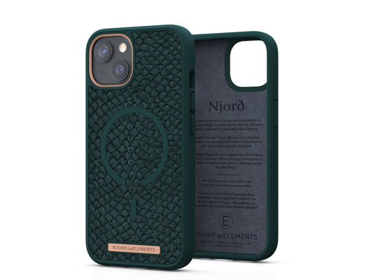 Husa de protectie Njord Jor pentru iPhone 13, Green - iSTYLE RO