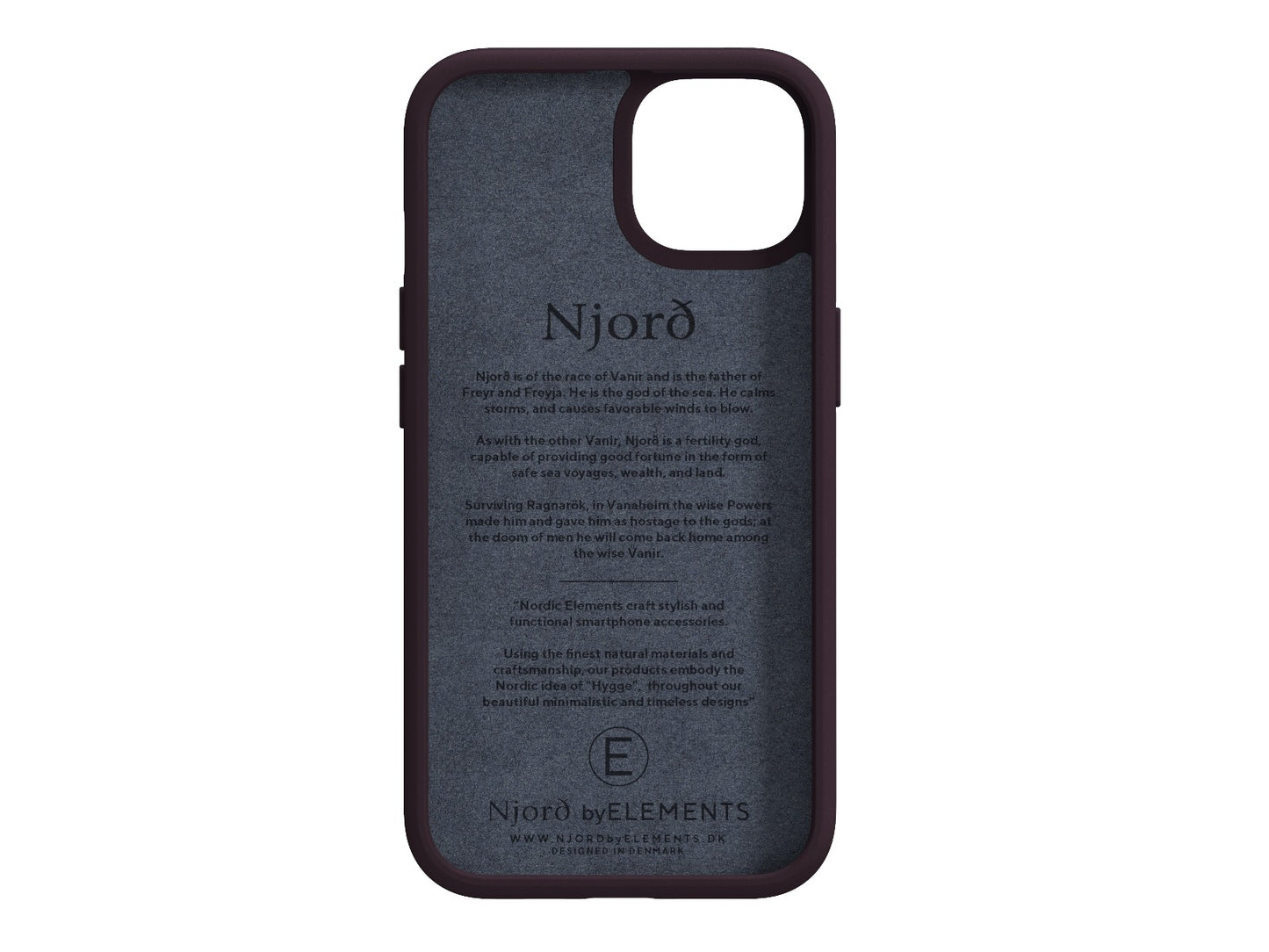 Husa de protectie Njord Eldur pentru iPhone 13, Purple - iSTYLE RO