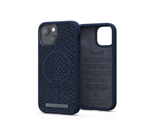 Husa de protectie Njord Vatn pentru iPhone 13 Mini, Blue - iSTYLE RO