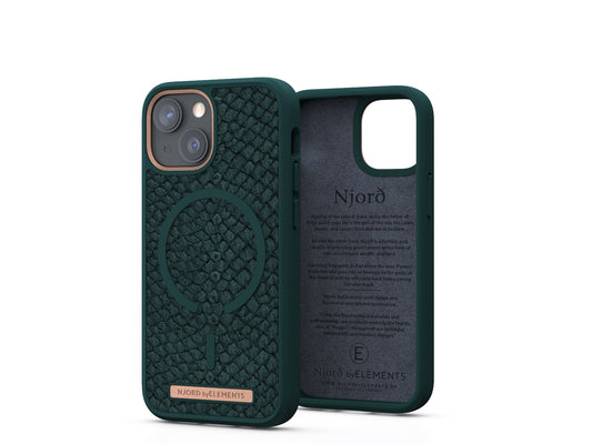Husa de protectie Njord Jor pentru iPhone 13 Mini, Green - iSTYLE RO