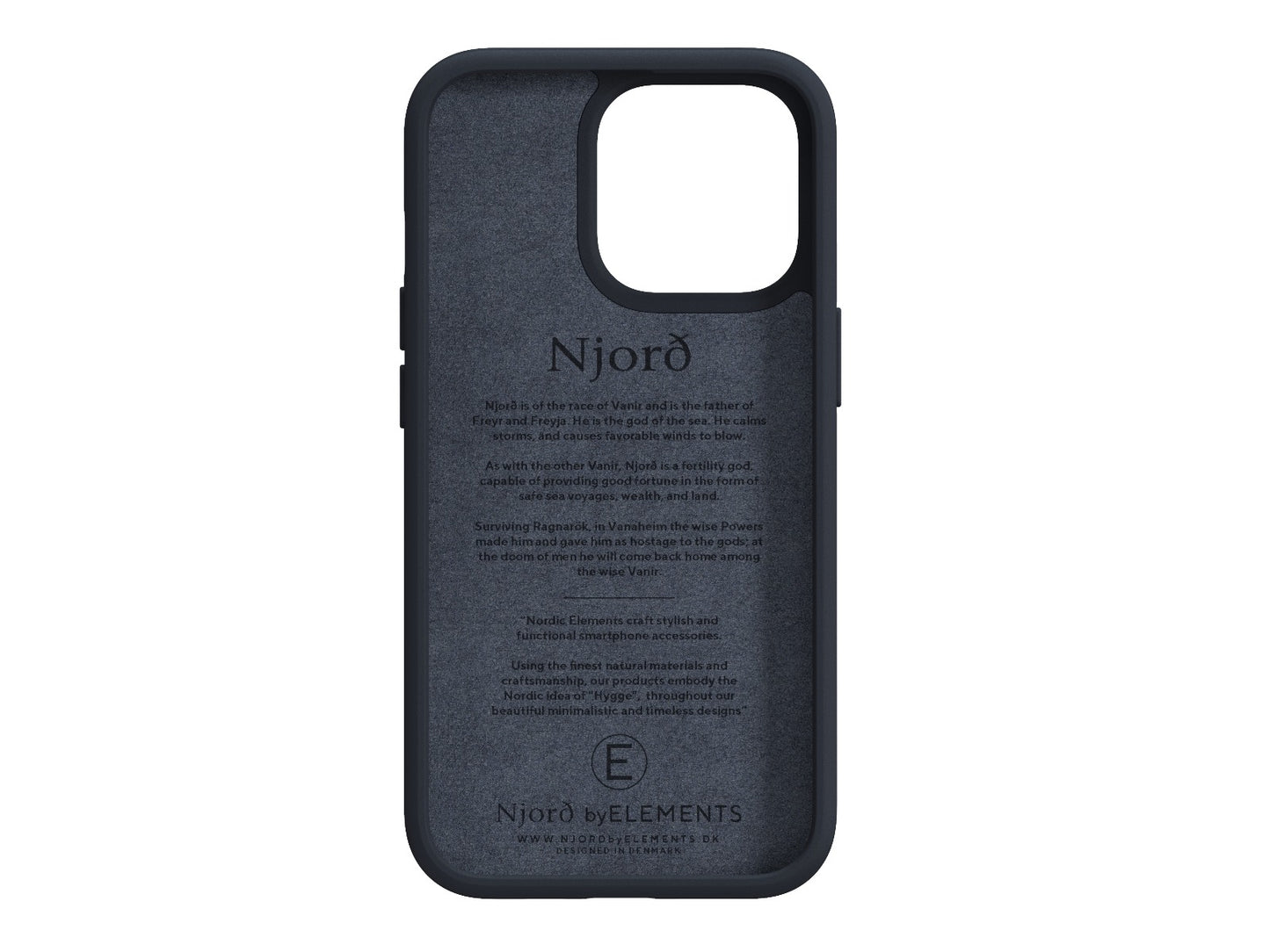 Husa de protectie Njord Vindur pentru iPhone 13 Pro, Grey - iSTYLE RO