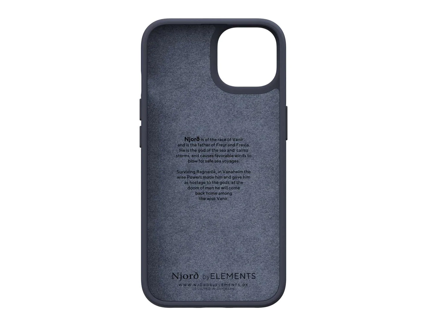 Husa de protectie Njord Genuine pentru iPhone 14 Plus, Piele, Negru - iSTYLE RO