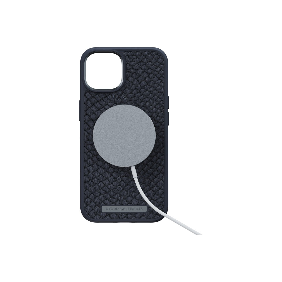 Husa de protectie Njord Salmon cu MagSafe pentru iPhone 14 Plus, Piele, Negru - iSTYLE RO