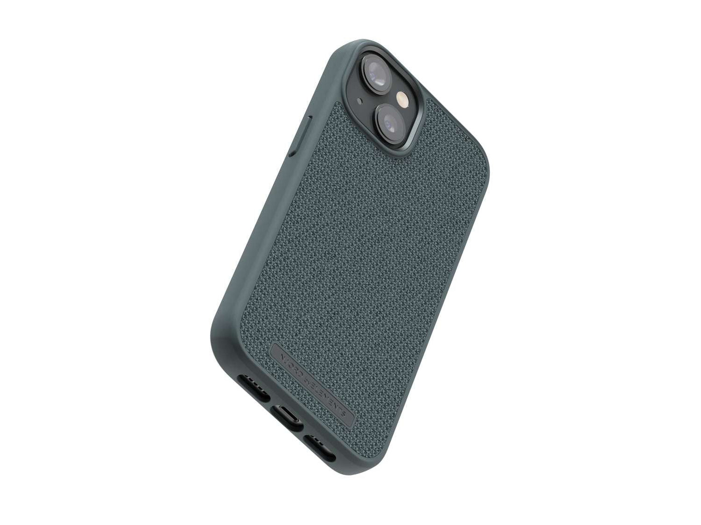Husa de protectie Njord Fabric Tonal pentru iPhone 14, Dark Grey - iSTYLE RO