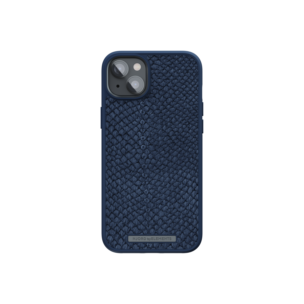 Husa de protectie Njord Salmon cu MagSafe pentru iPhone 14 Plus, Piele, Albastru - iSTYLE RO