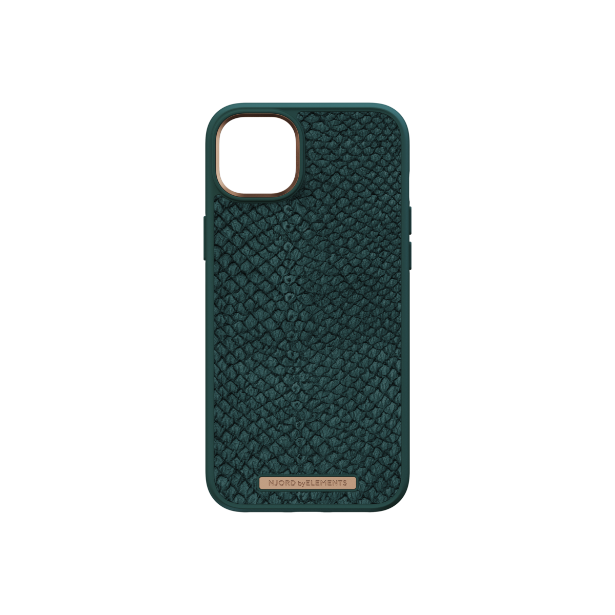Husa de protectie Njord Salmon cu MagSafe pentru iPhone 14 Plus, Piele, Verde - iSTYLE RO