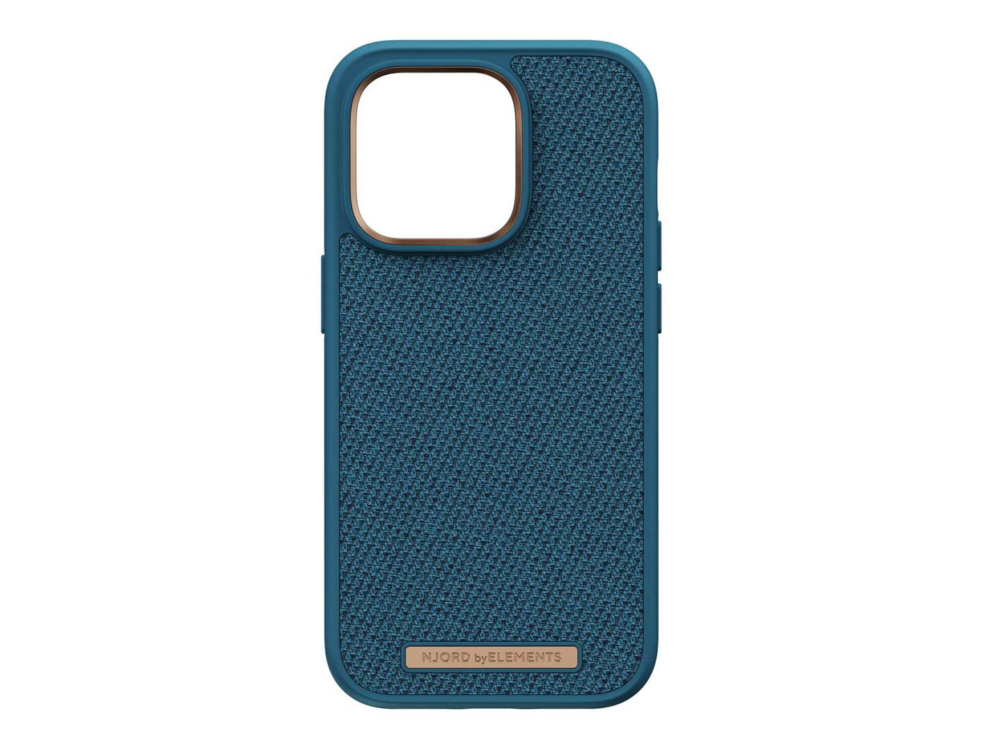 Husa de protectie Njord Fabric Tonal pentru iPhone 14 Pro, Deep Sea - iSTYLE RO