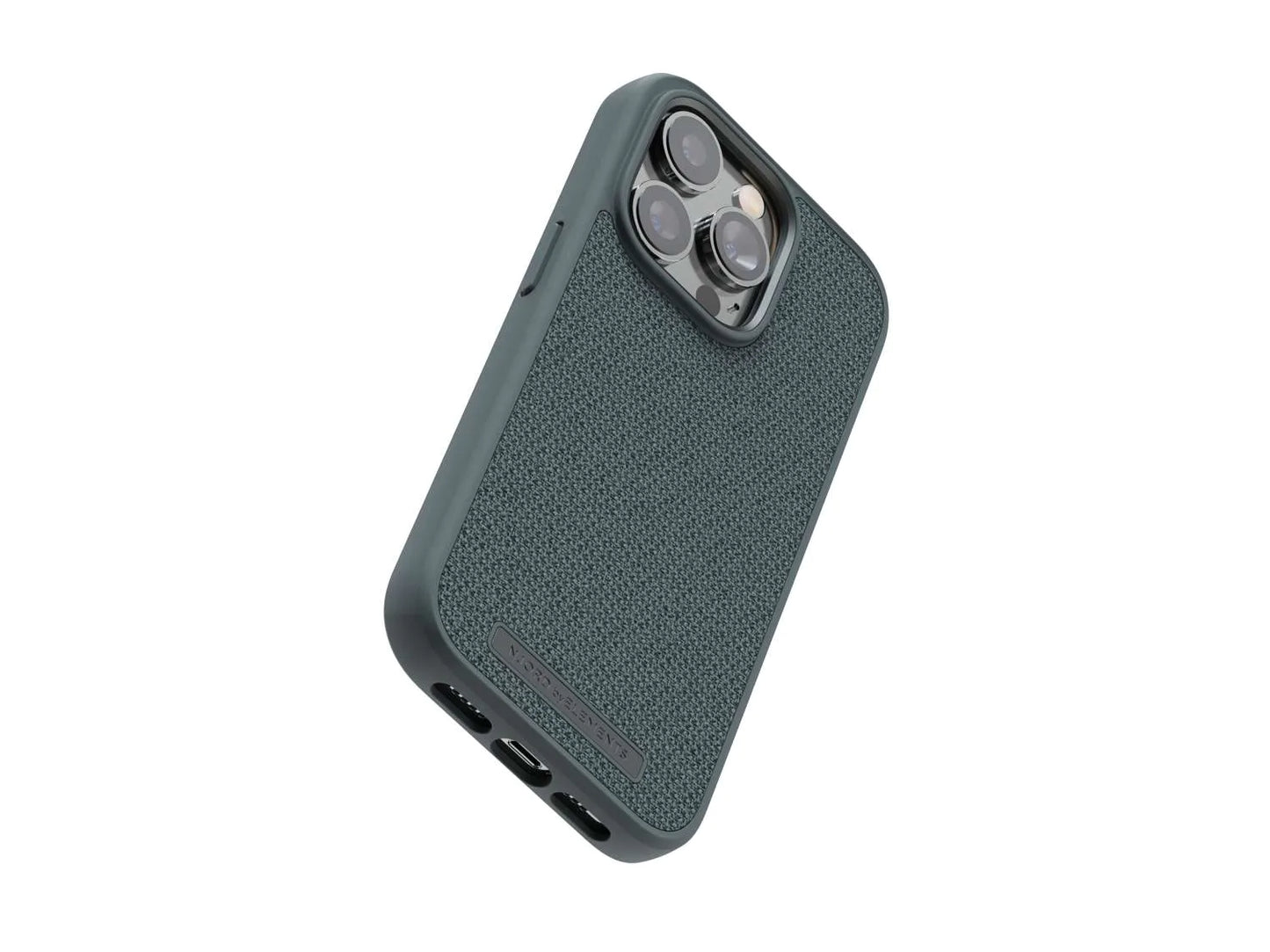 Husa de protectie Njord Fabric Tonal pentru iPhone 14 Pro Max, Dark Grey - iSTYLE RO