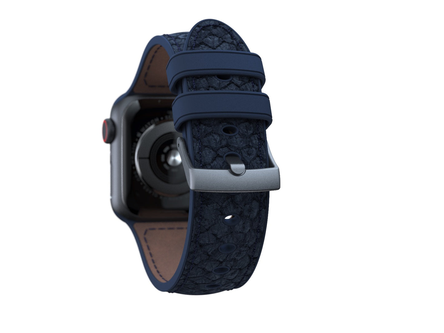 Curea Njord Vatn pentru Apple Watch 44mm, Blue - iSTYLE RO
