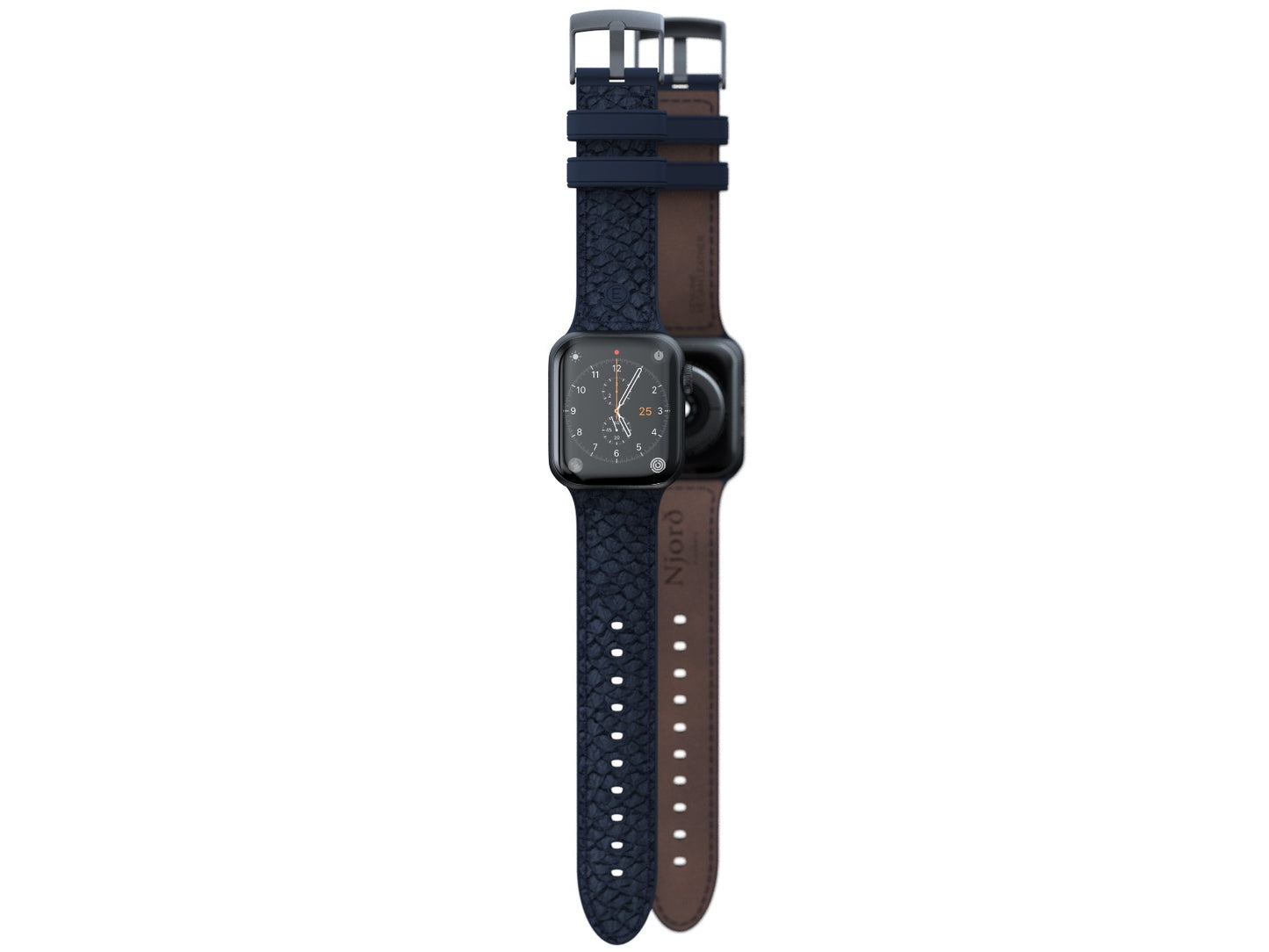 Curea Njord Vatn pentru Apple Watch 44mm, Blue - iSTYLE RO