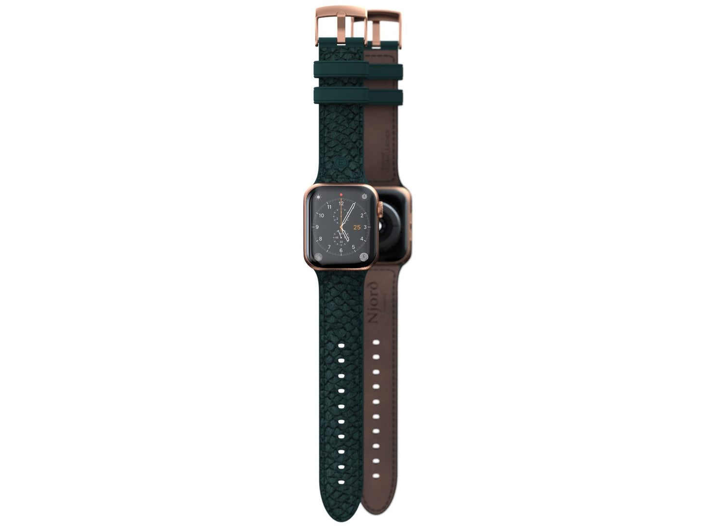 Curea Njord Jsr pentru Apple Watch 40mm, Green - iSTYLE RO