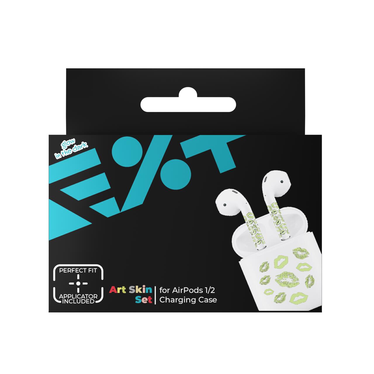 Skin NEXT ONE pentru AirPods - Buze fosforescente - iSTYLE RO
