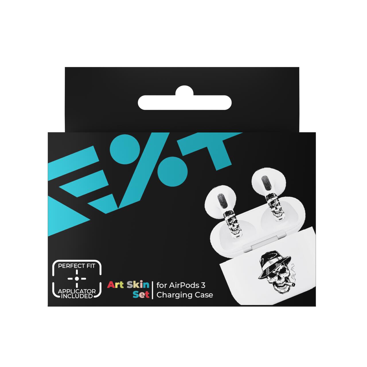 Skin NEXT ONE pentru AirPods 3rd Gen. - Craniu - iSTYLE RO