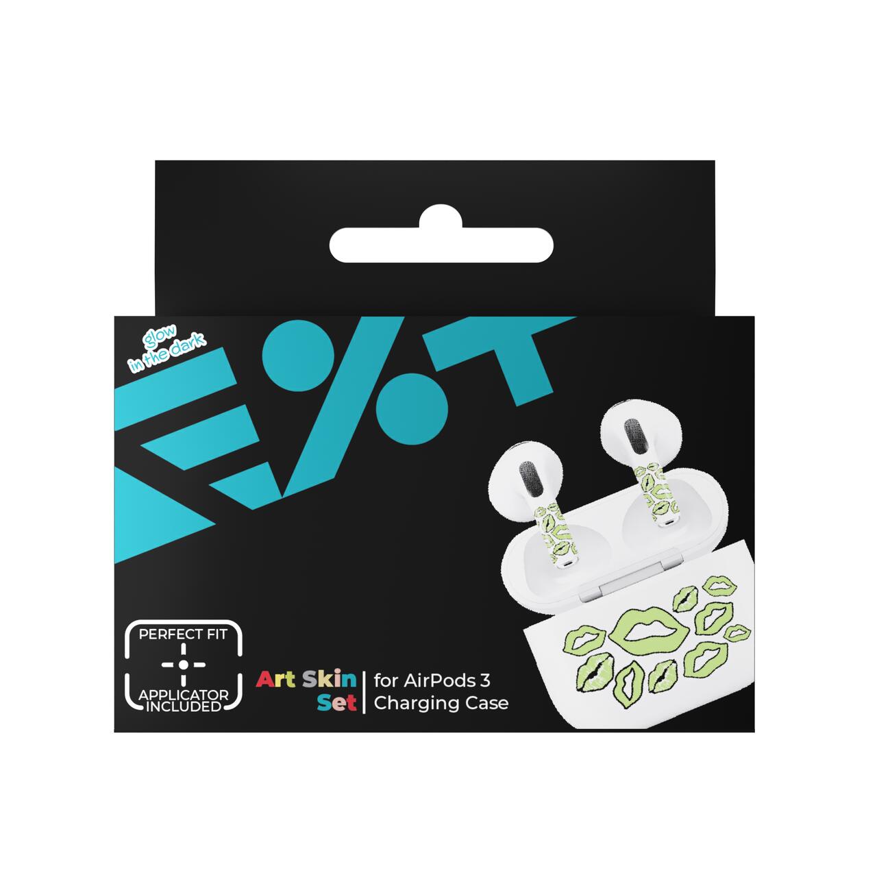 Skin NEXT ONE pentru AirPods 3rd Gen. - Buze fosforescente - iSTYLE RO