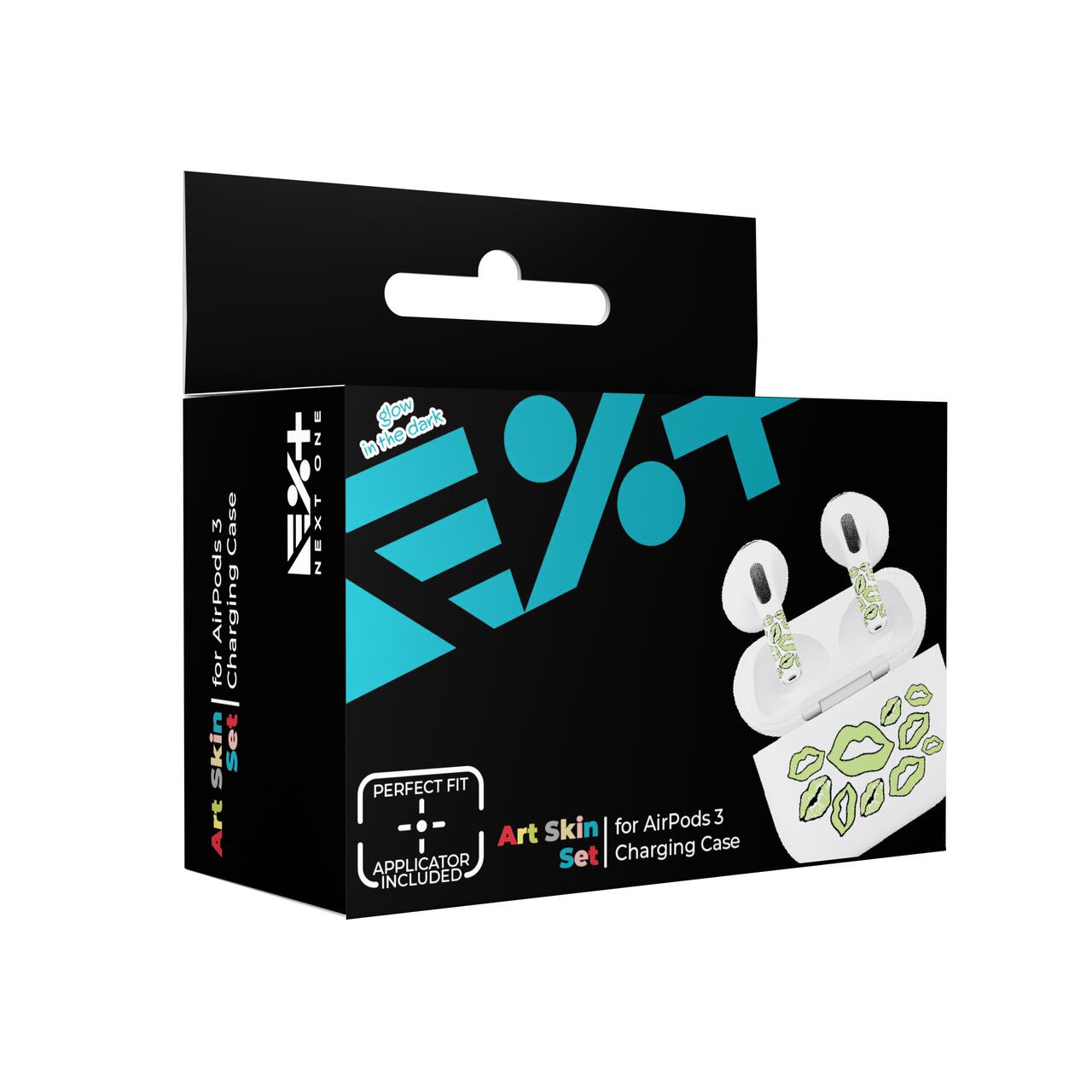 Skin NEXT ONE pentru AirPods 3rd Gen. - Buze fosforescente - iSTYLE RO