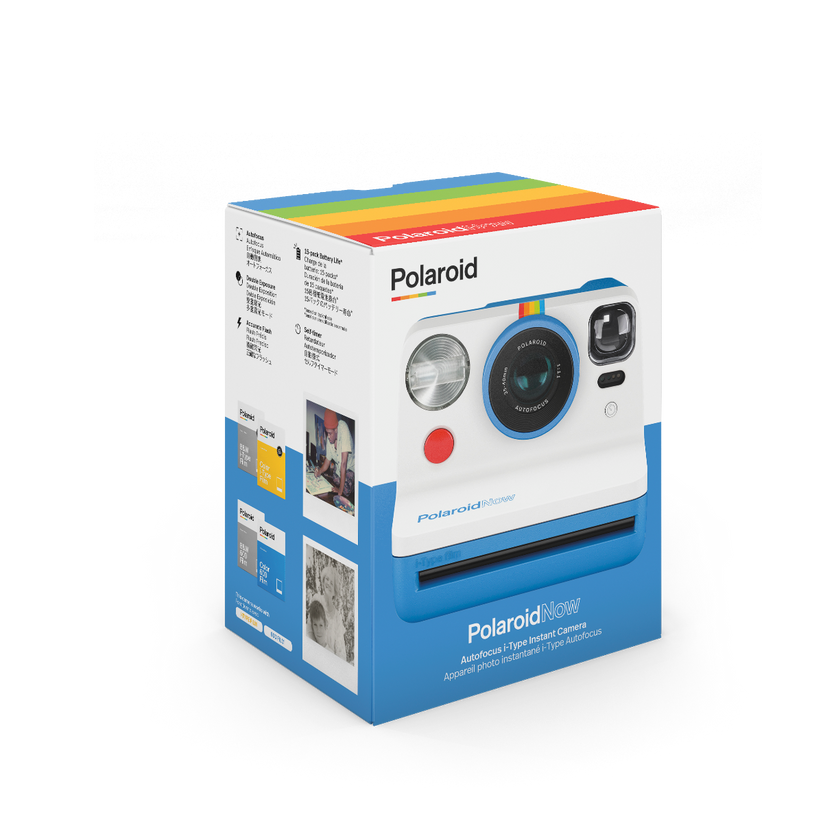 Camera Foto Instant Polaroid Now, Albastru - iSTYLE RO