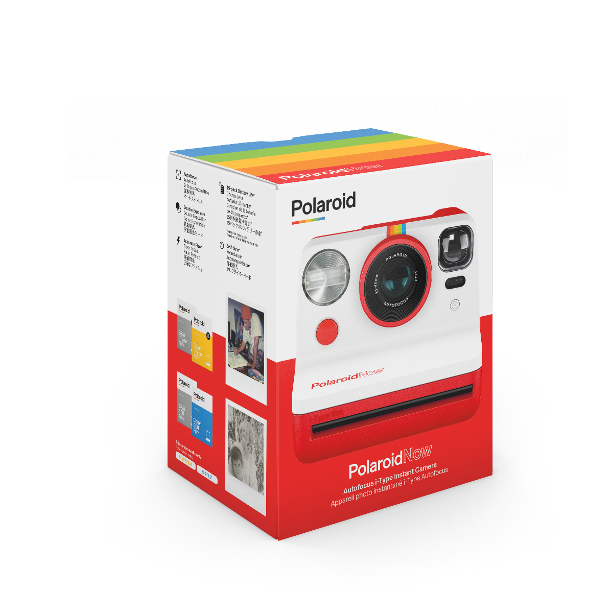 Camera Foto Instant Polaroid Now, Rosu - iSTYLE RO