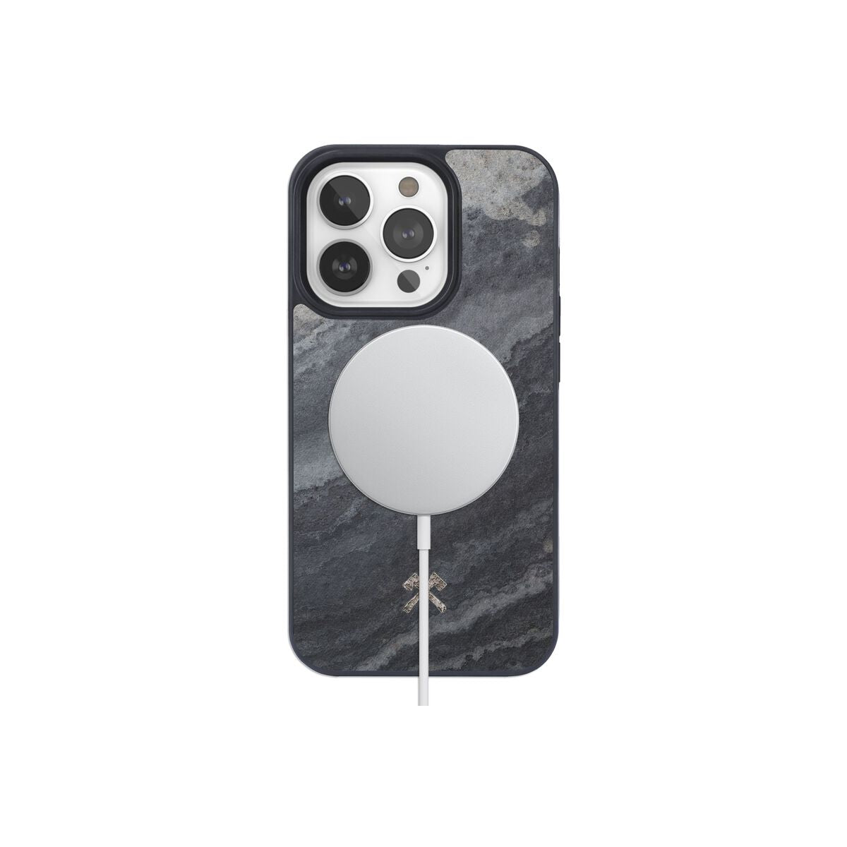 Husa de protectie Woodcessories cu MagSafe pentru iPhone 14 Pro, Negru - iSTYLE RO