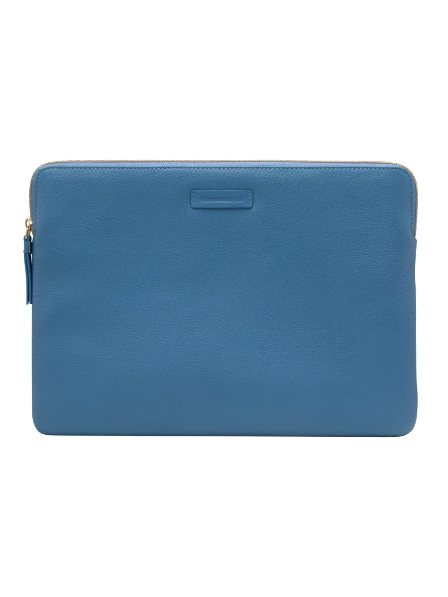 Husa dbramante1928 Paris pentru MacBook Pro 16", Piele, Albastru - iSTYLE RO
