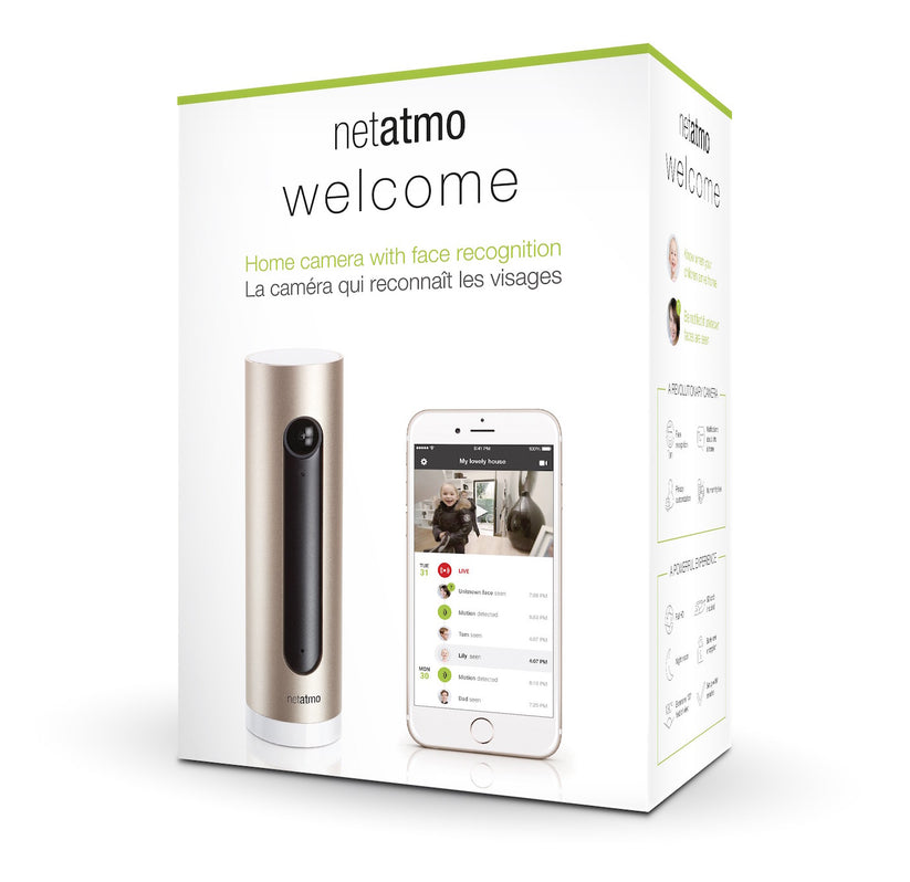 Camera Netatmo Welcome WIFI, cu recunoasterea fetei - iSTYLE RO