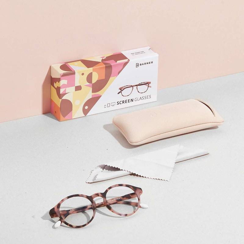 Ochelari de protectie pentru laptop Le marais Pink Tortoise - iSTYLE RO