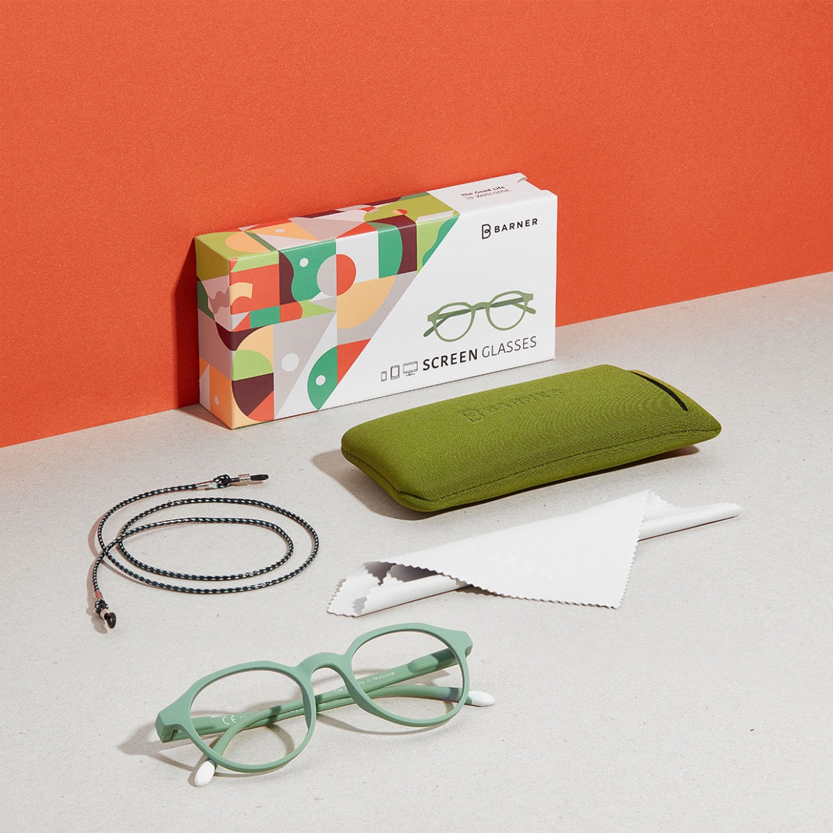 Ochelari de protectie pentru laptop Chamberi Military Green - iSTYLE RO