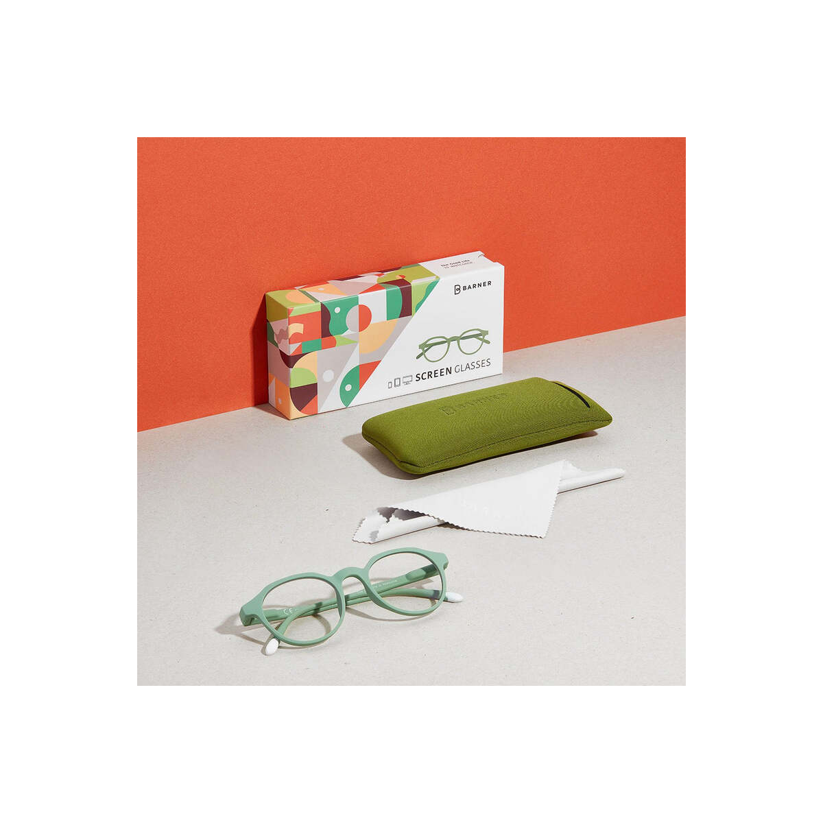 Ochelari de protectie pentru laptop Chamberi Military Green - iSTYLE RO