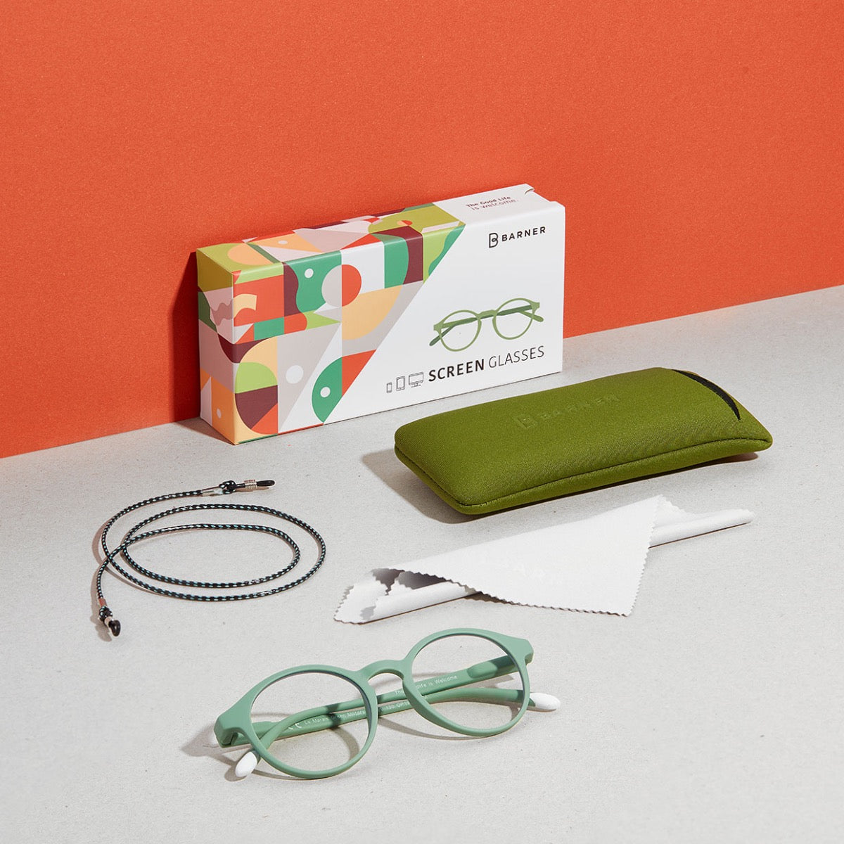 Ochelari de protectie pentru laptop Le marais Military Green - iSTYLE RO