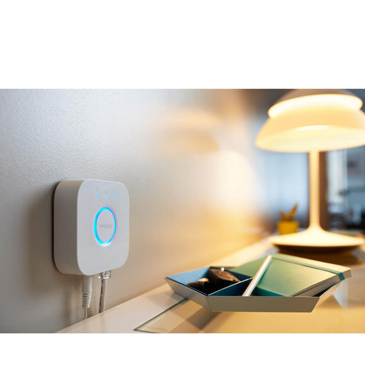Bridge wireless Philips Hue, compatibil cu gama Hue, control iOS, Apple Home Kit - iSTYLE RO