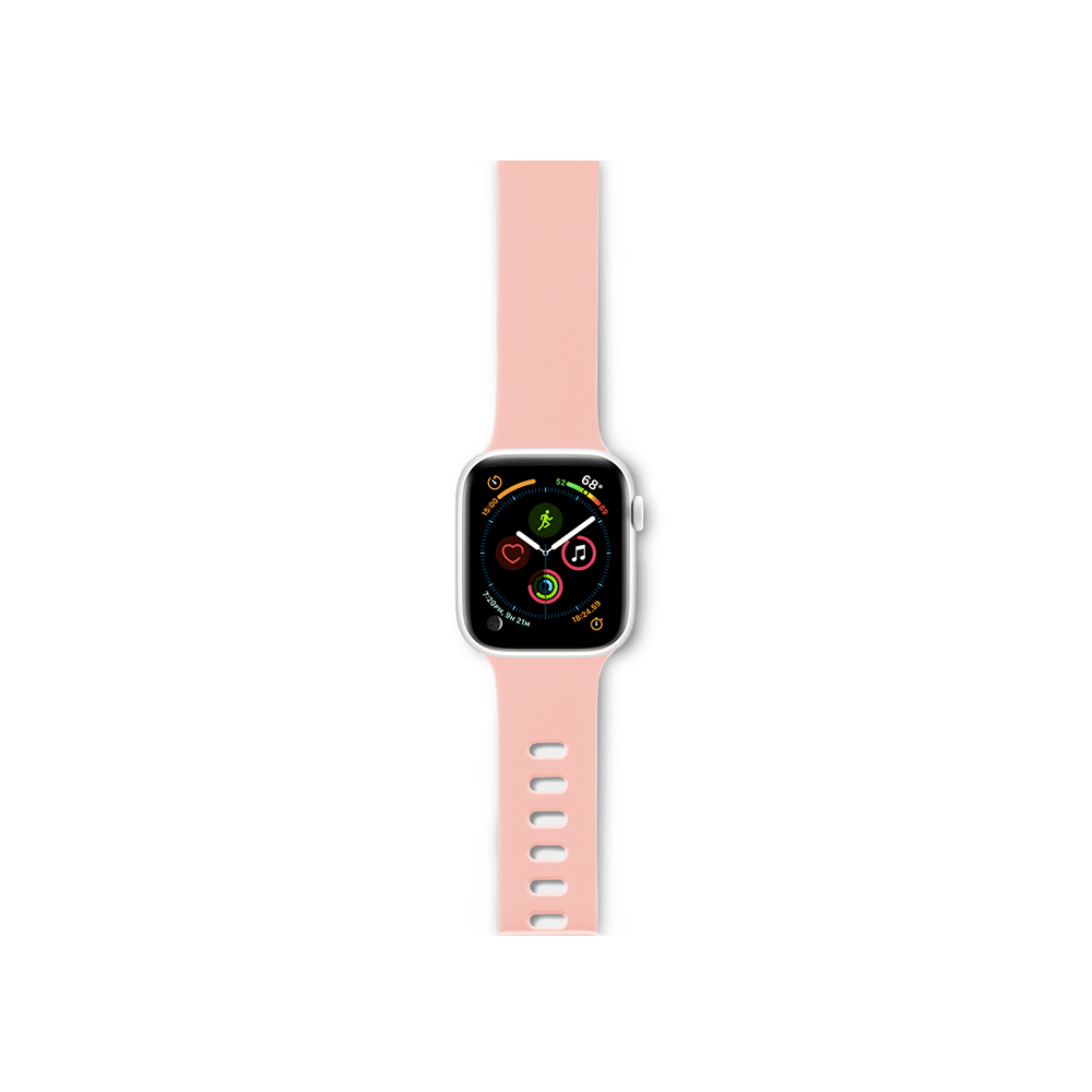 Curea Epico pentru Apple Watch 42/44/45mm Silicon Roz - iSTYLE RO