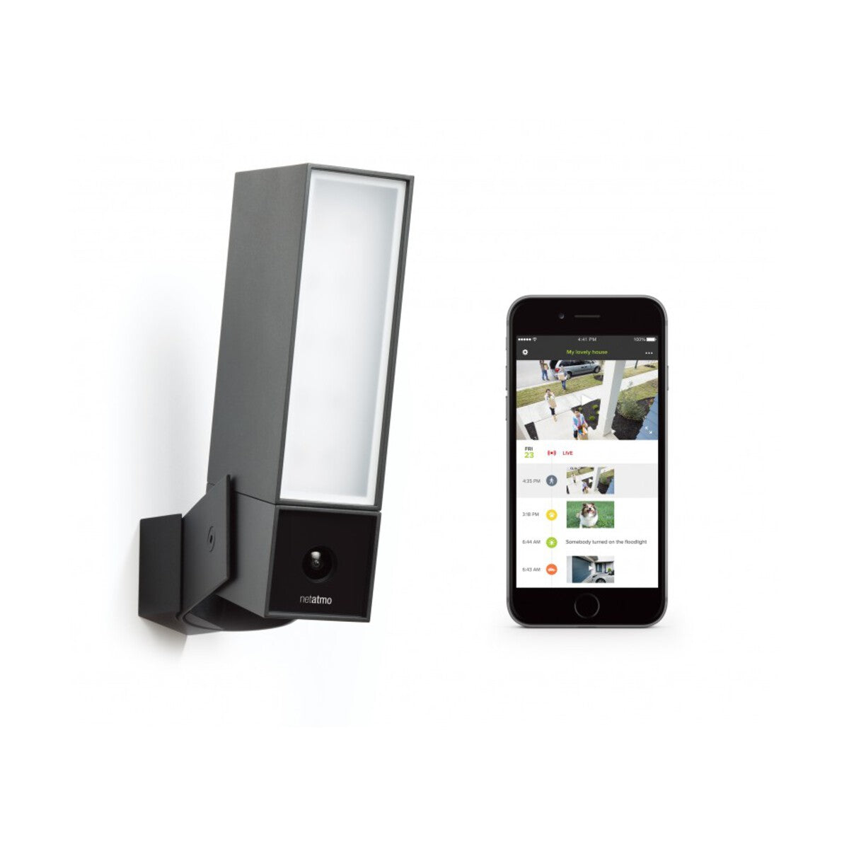 Camera de supraveghere Netatmo Presence WIFI, de exterior, cu detectarea persoanelor, masinilor si animalelor - iSTYLE RO
