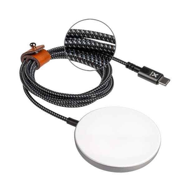 Pad Xtorm, Incarcator Magnetic wireless, Argintiu - iSTYLE RO