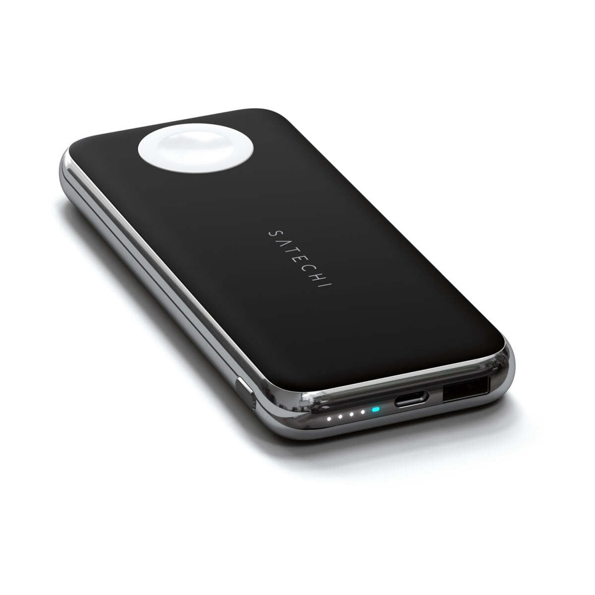 Baterie externa Satechi Quatro Wireless Power Bank - Space Grey - iSTYLE RO