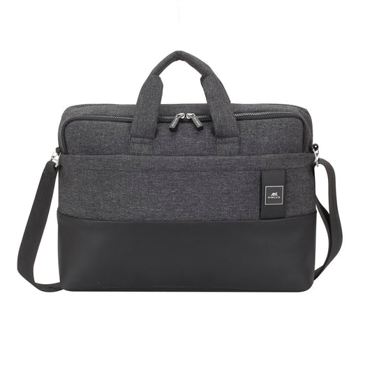 Geanta laptop Rivacase Lantau black mélange pentru MacBook Pro 15"/16" - iSTYLE RO