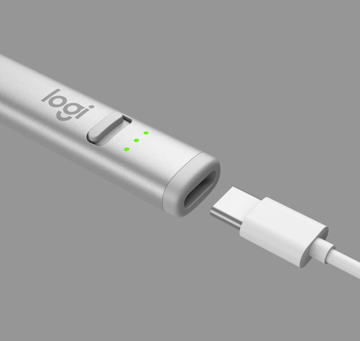 Logitech Crayon Pencil (USB-C) - Silver - iSTYLE RO