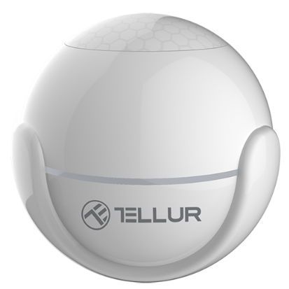 Senzor de miscare WiFi Tellur, PIR, Alb - iSTYLE RO