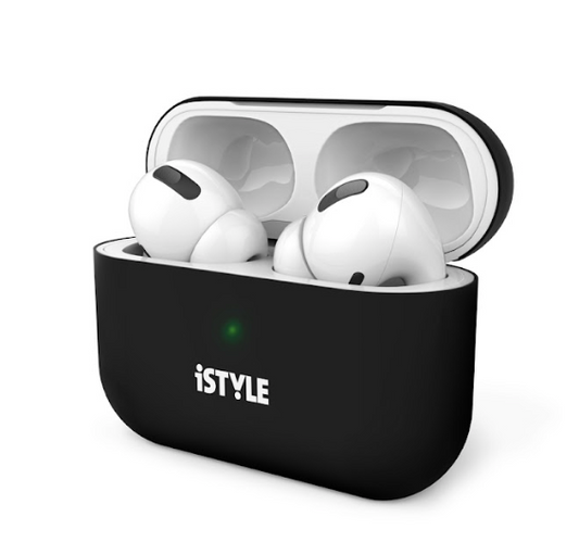 Husa de protectie iSTYLE pentru Apple AirPods (gen.3), Negru - iSTYLE RO