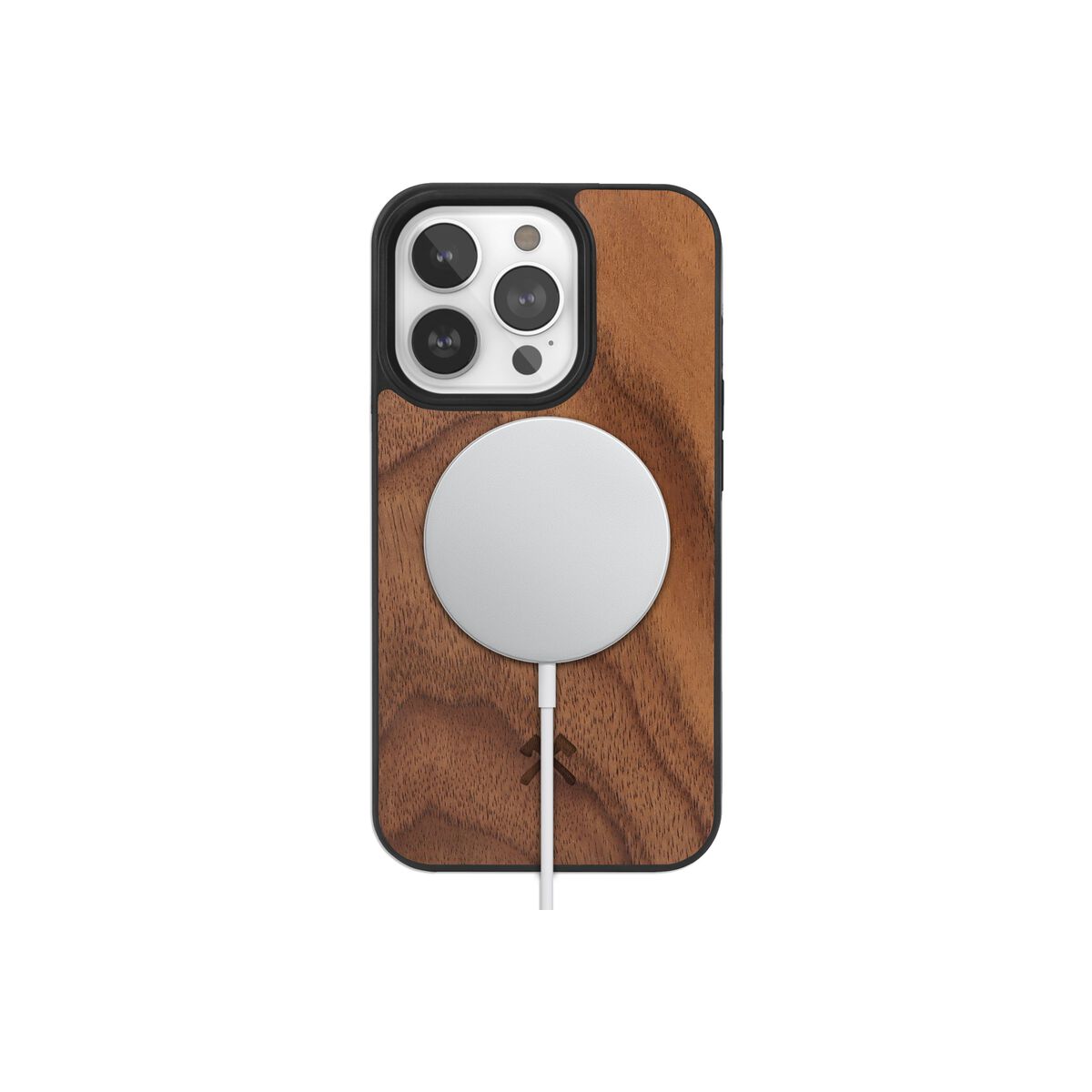 Husa de protectie Woodcessories cu MagSafe pentru iPhone 14 Pro Max, Maro - iSTYLE RO