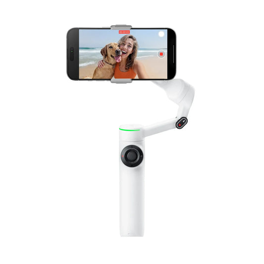 Stabilizator Mobi Insta360 Flow 2 Pro Creator Kit Stone White - iSTYLE RO