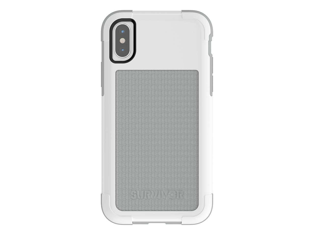 Husa de protectie Griffin Survivor Fit pentru iPhone X, Alb - iSTYLE RO