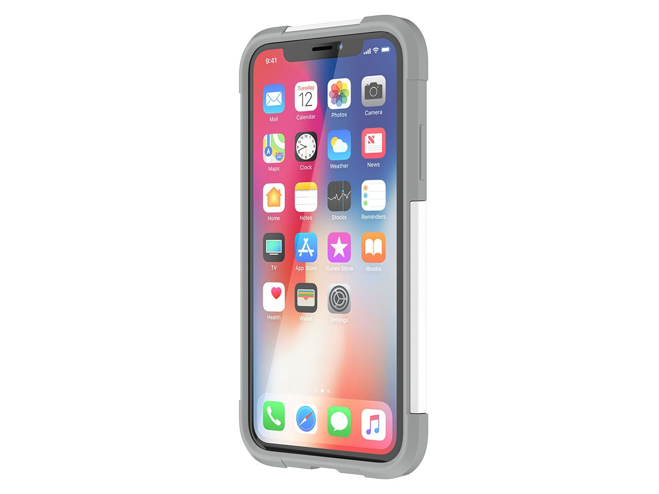 Husa de protectie Griffin Survivor Fit pentru iPhone X, Alb - iSTYLE RO