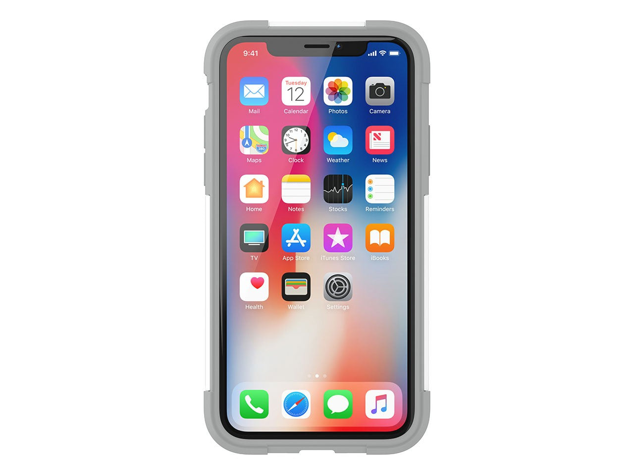 Husa de protectie Griffin Survivor Fit pentru iPhone X, Alb - iSTYLE RO